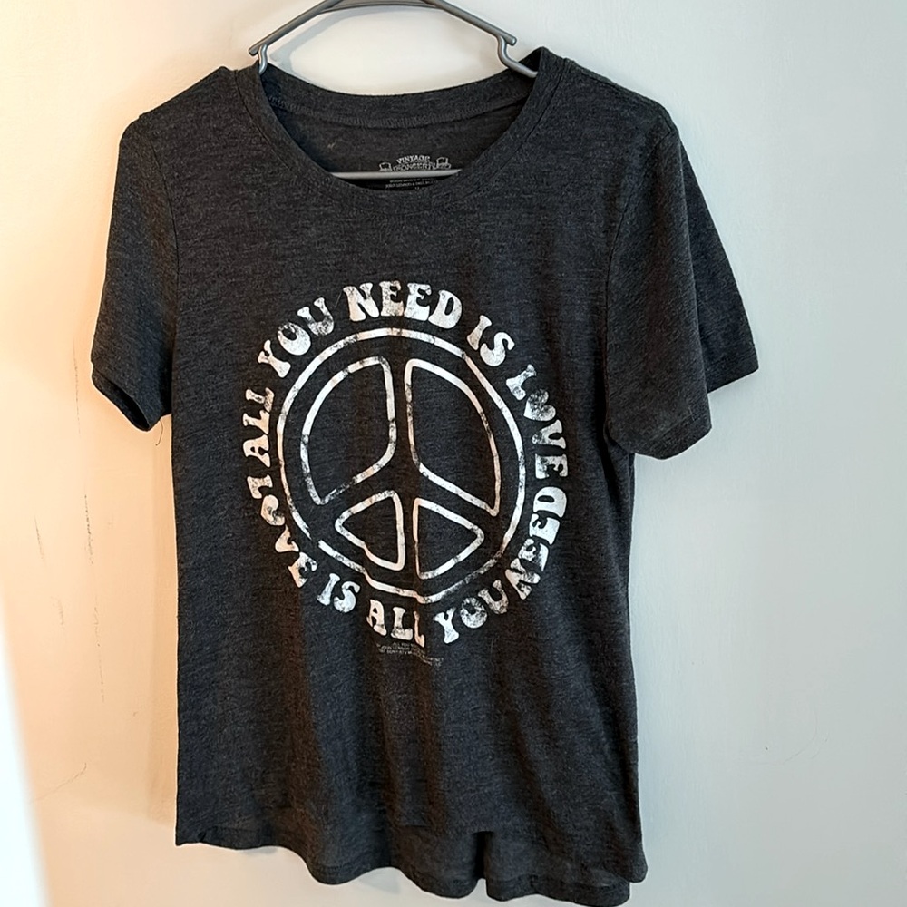 Size medium all you need is love T-shirt